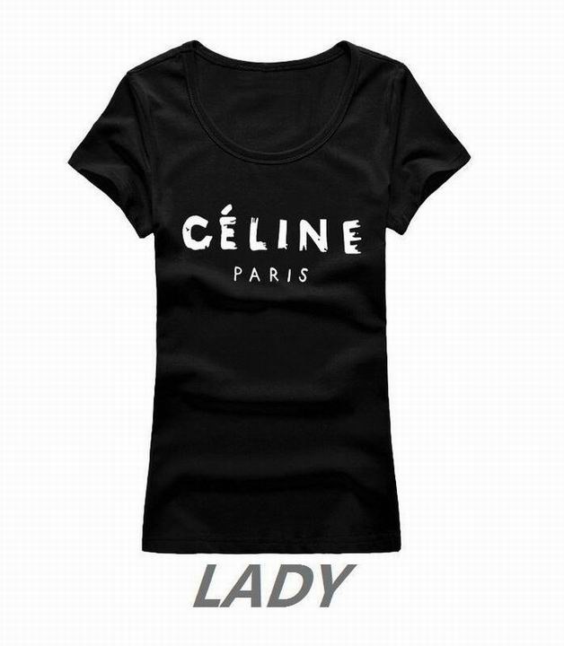 Celine short round collar T woman S-XL-005